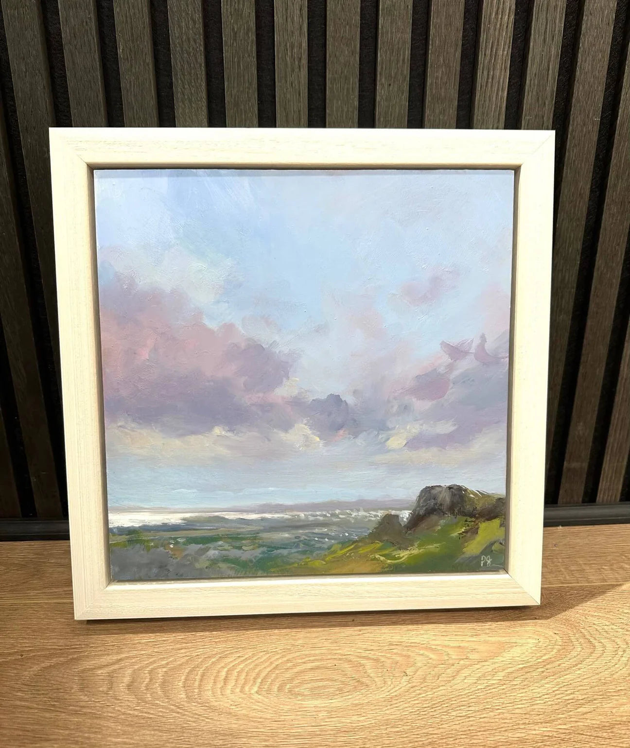 Irish landscape original | From Cavehill to Laganside | Polly Gribben