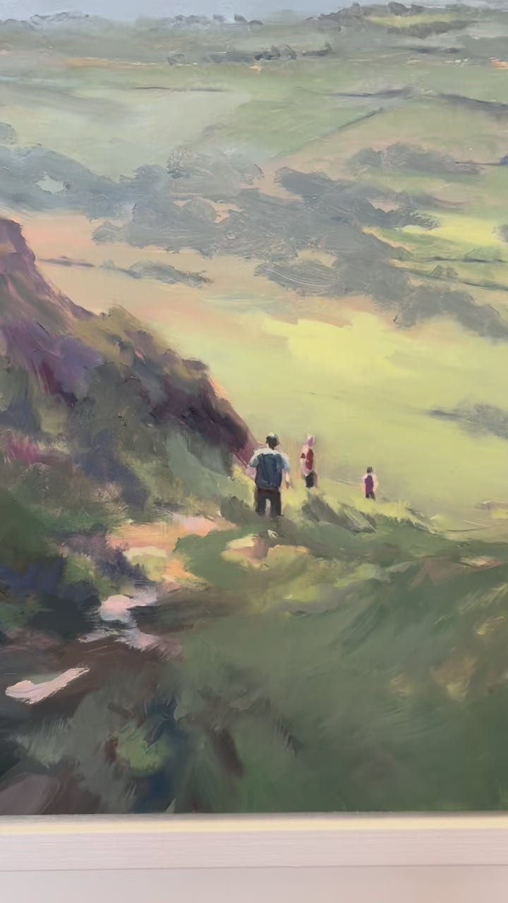 In the steps of Patrick, Slemish, Polly Gribben