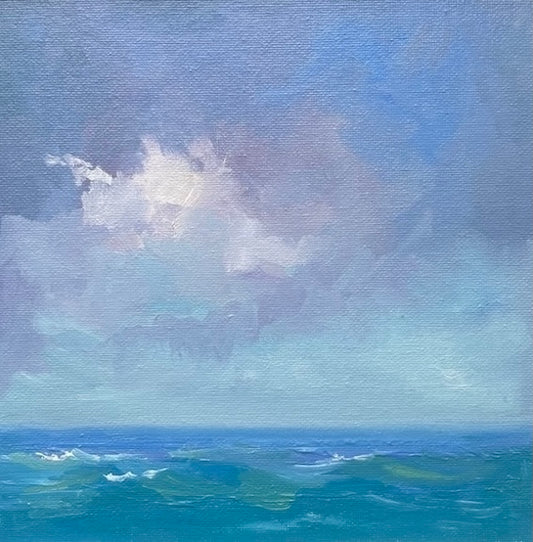 Irish seascape print | Luminous Tide | Polly Gribben